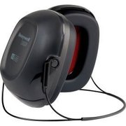 Honeywell North Honeywell VeriShield&#153; 1035114-VS 100 Passive Earmuffs, Behind The Neck, Black, NRR 25 1035114-VS